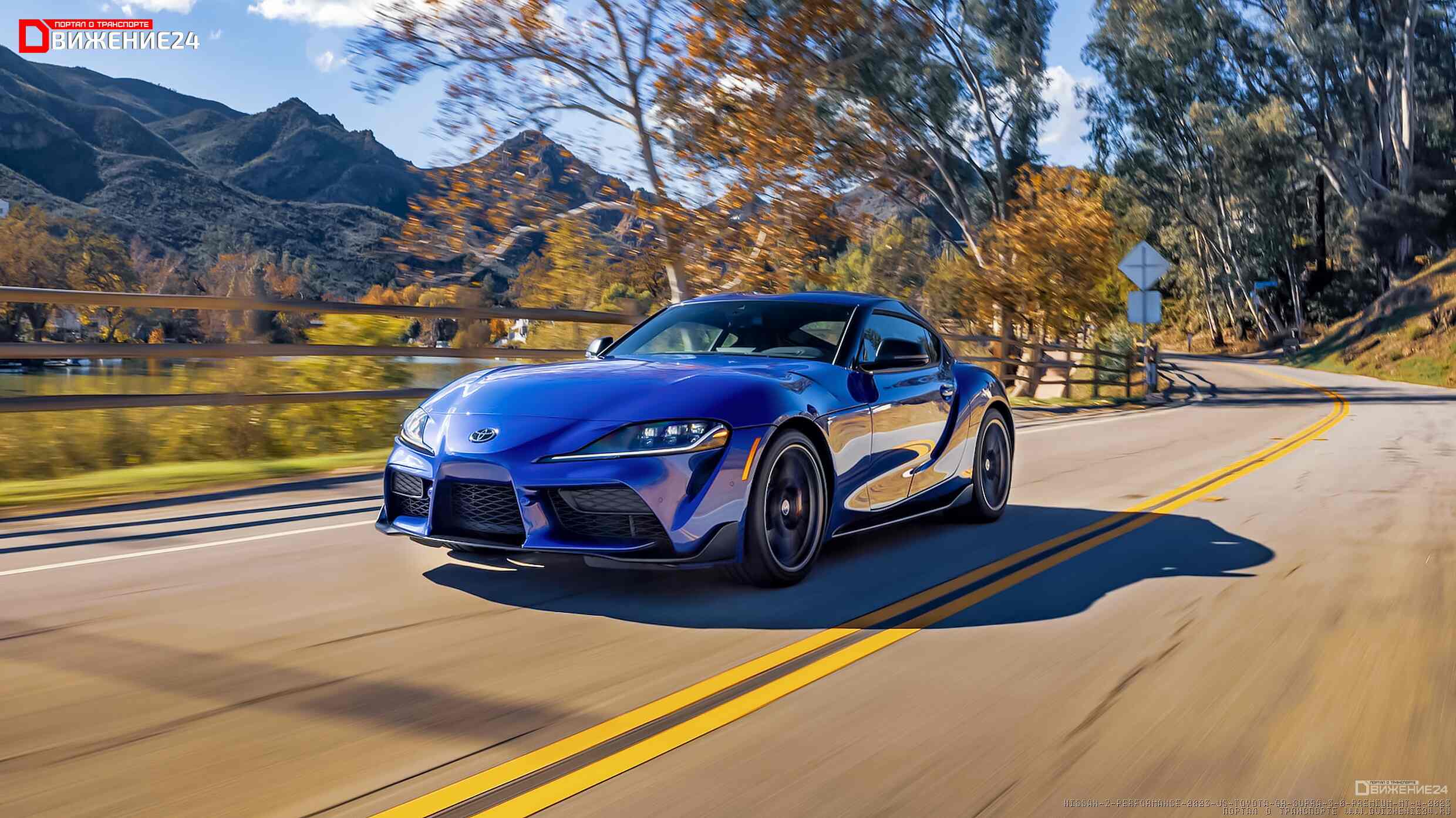 Фото Toyota GR Supra 2023 vs Nissan Z 2023