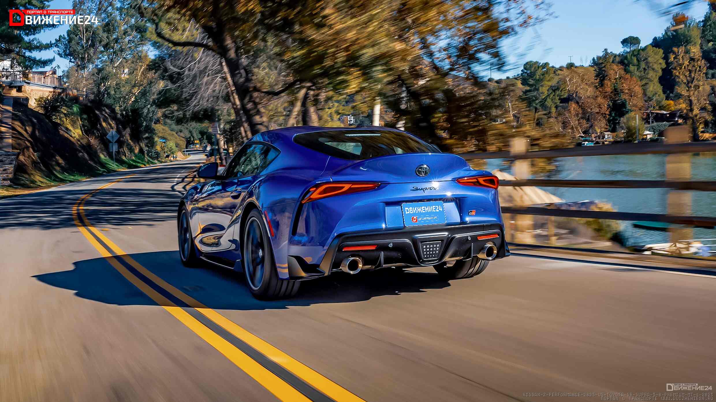 Фото Toyota GR Supra 2023 vs Nissan Z 2023