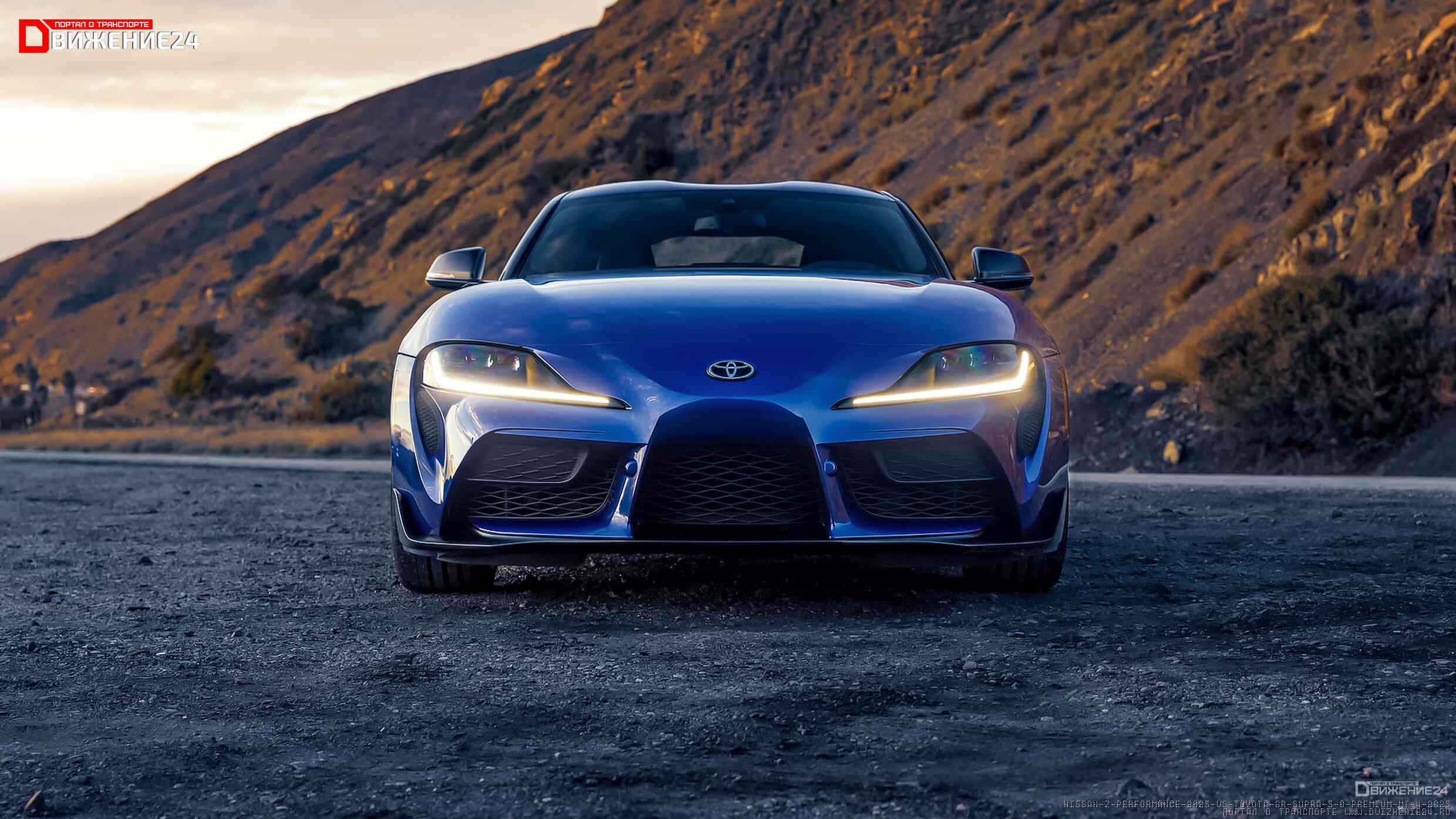 Фото Toyota GR Supra 2023 vs Nissan Z 2023