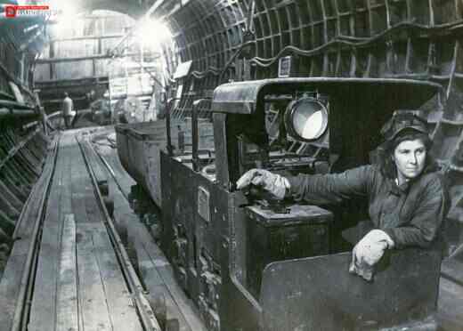 Строительство Московского метро