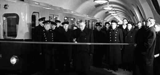 Открытие метрополитена в Ленинграде