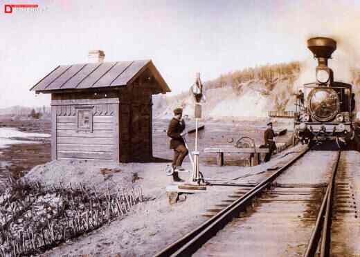 Забайкальская железная дорога: историческое фото