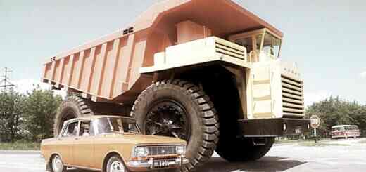 Карьерный самосвал БелАЗ-540