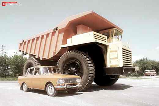 Карьерный самосвал БелАЗ-540