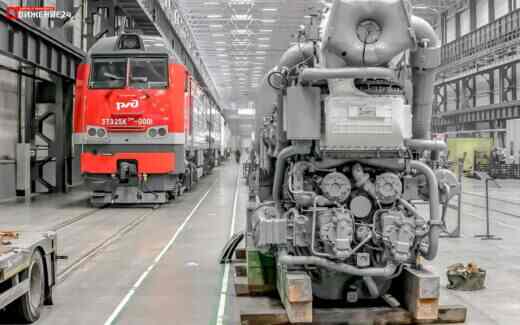 Тепловоз 3ТЭ25К2М дизель