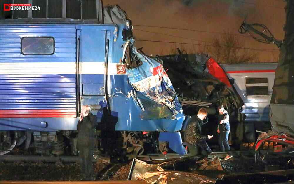 Крушение поездов: столкновение электропоезда со скорым пассажирским поездом Москва-Брест на перегоне Кунцево-Фили в 2017-м году