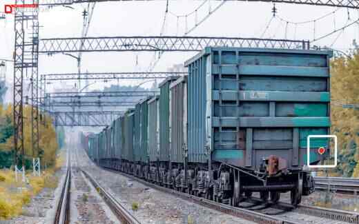 хвостовой железнодорожный вагон