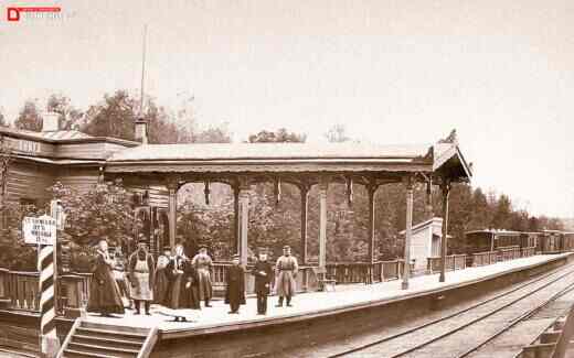 Николаевская железная дорога - историческое фото