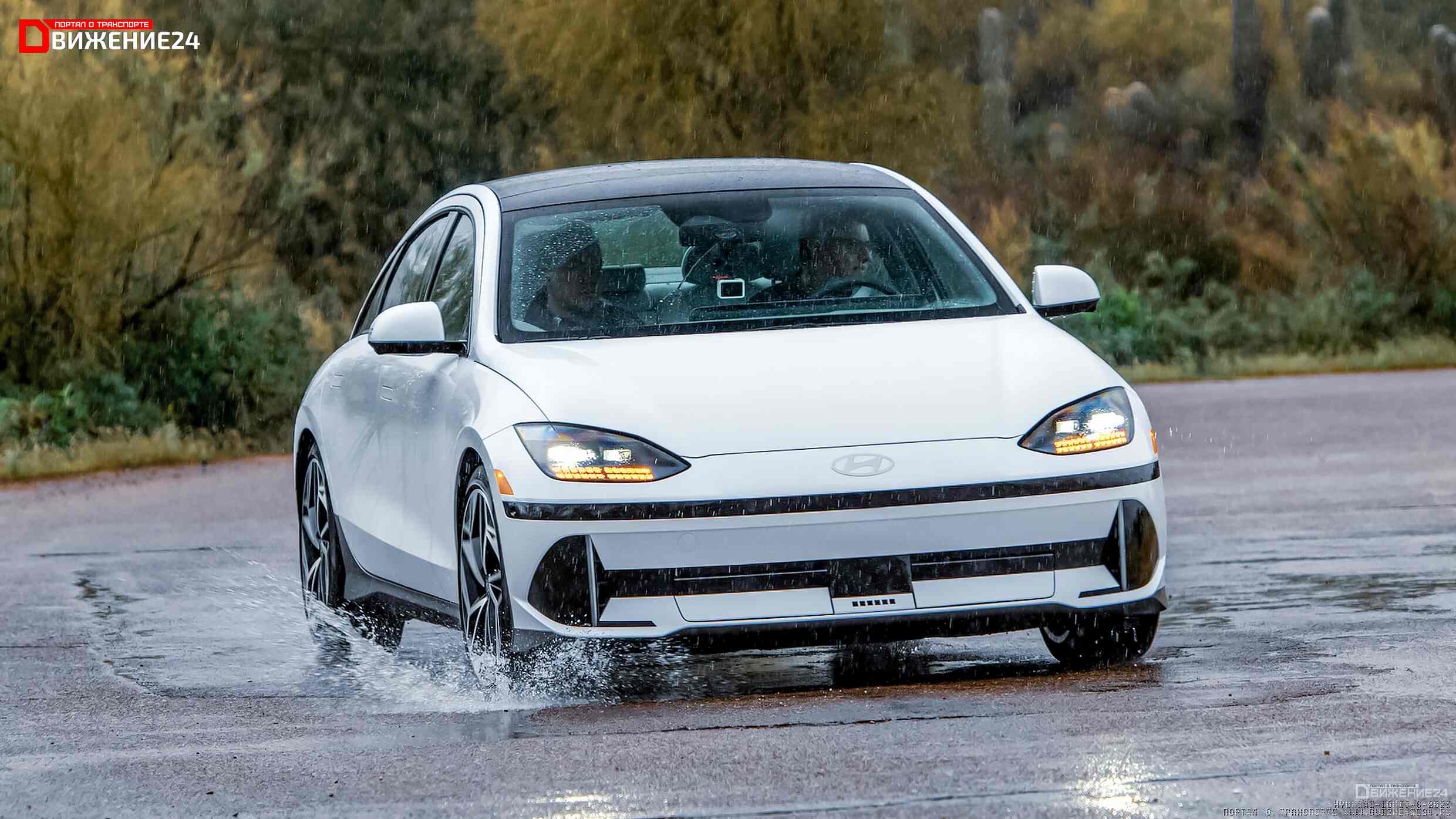 Фото Hyundai Ioniq 6 2023: тест-драйв