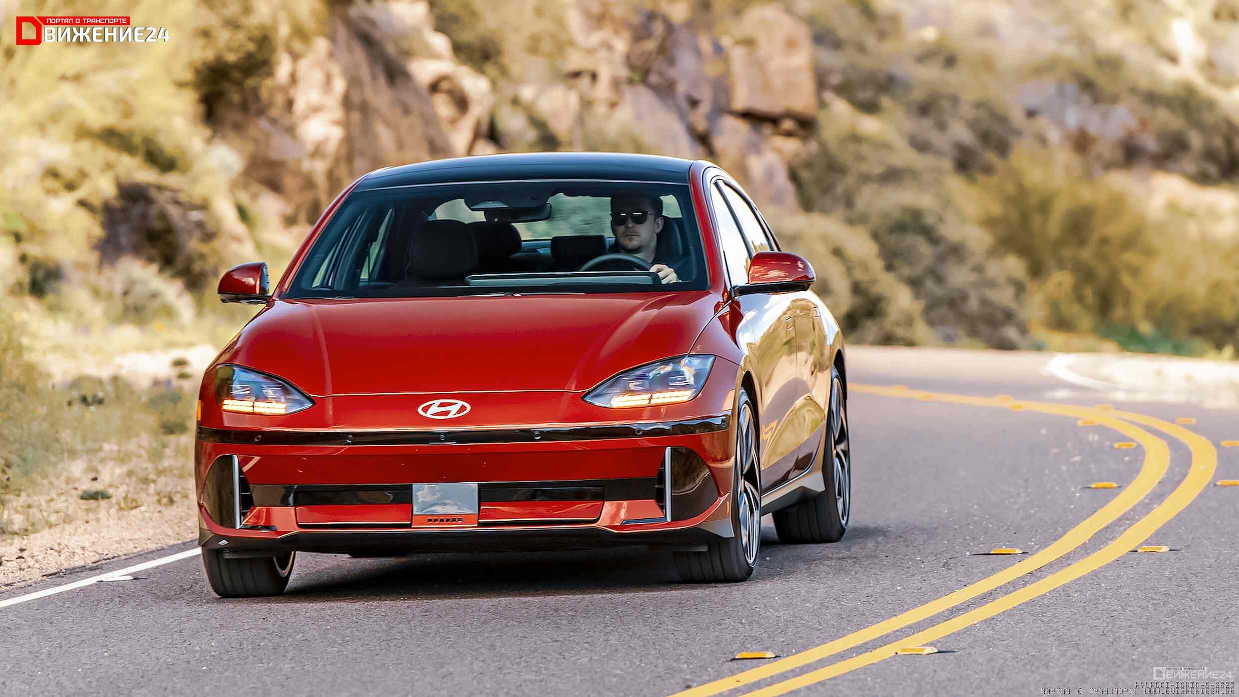 Фото Hyundai Ioniq 6 2023: тест-драйв